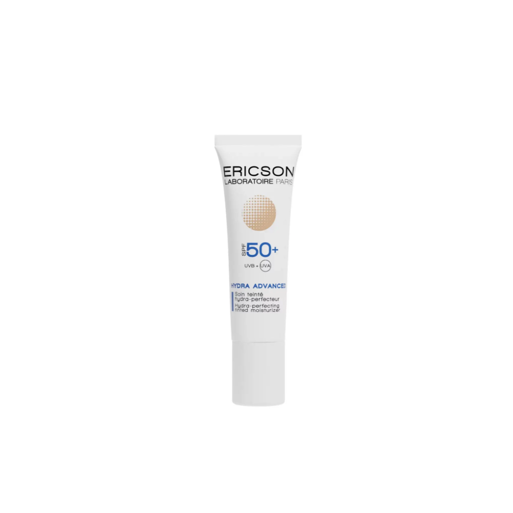 Крем зволожуючий з тоном SPF 50+ Ericson Laboratoire Hydra Advanced Hydra-Perfecting Tinted Moisturizer SPF 50+ 30 мл Крем зволожуючий з тоном SPF 50+ Ericson Laboratoire Hydra Advanced Hydra-Perfecting Tinted Moisturizer SPF 50+ 30 мл