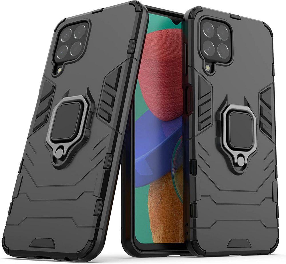 Противоударный чехол Samsung Galaxy M33 5G M336 (подставка кольцо) Black (29698-2B)