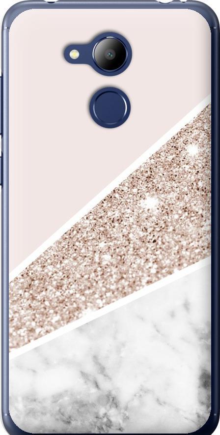 Чехол на Huawei Honor 6C Pro Пастельный мрамор (4342u-1358-42517)