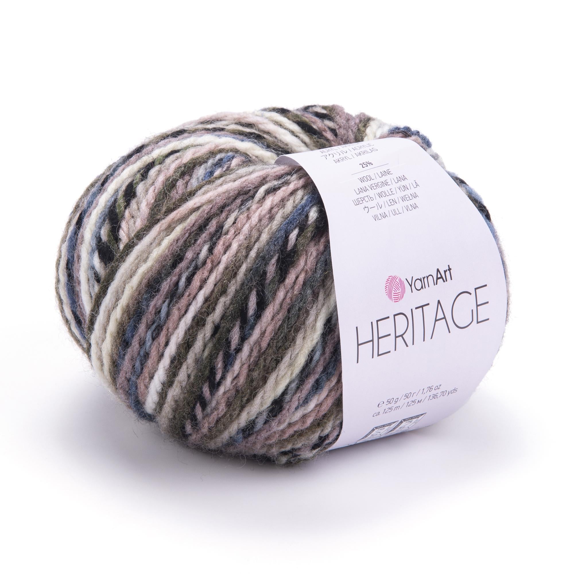 Пряжа YarnArt Heritage 341 Пряжа YarnArt Heritage 341