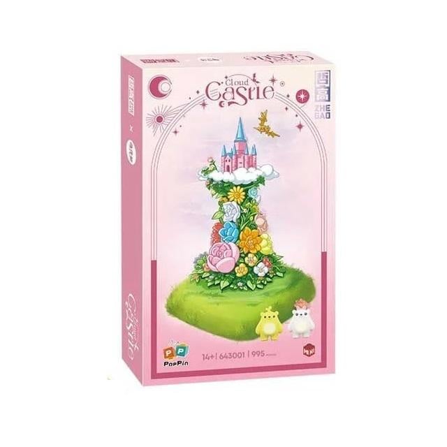 Конструктор Cloud castle 986 деталей/підсвічування/заводний музичний механізм Multicolor (160283)