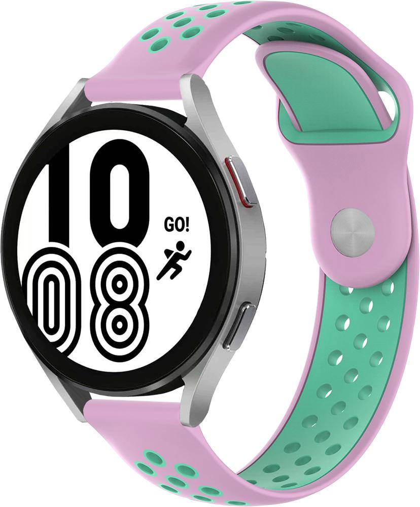 Ремешок Sport для Galaxy Watch 4 44 мм Turquoise Pink (23500-50)