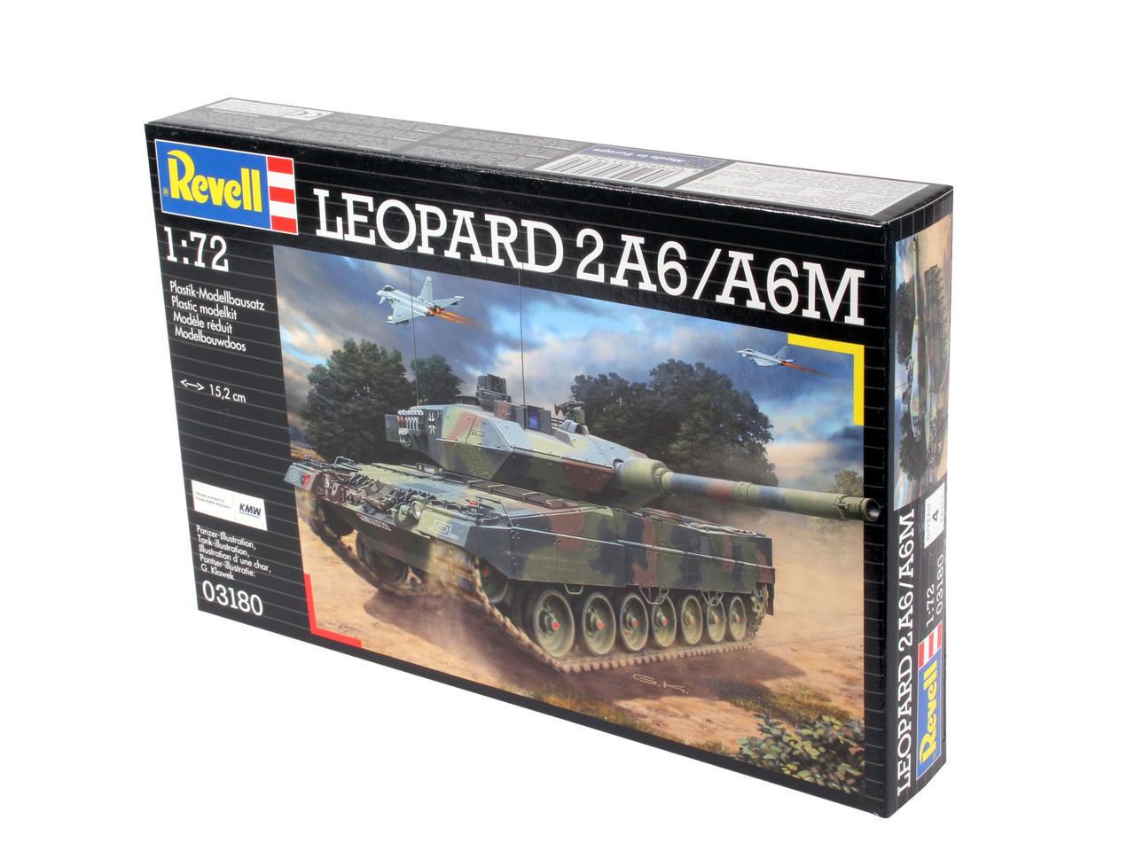 Збірна модель Revell Танк Леопард 2A6/A6M рівень 4/1:72 (RVL-03180) - фото 3