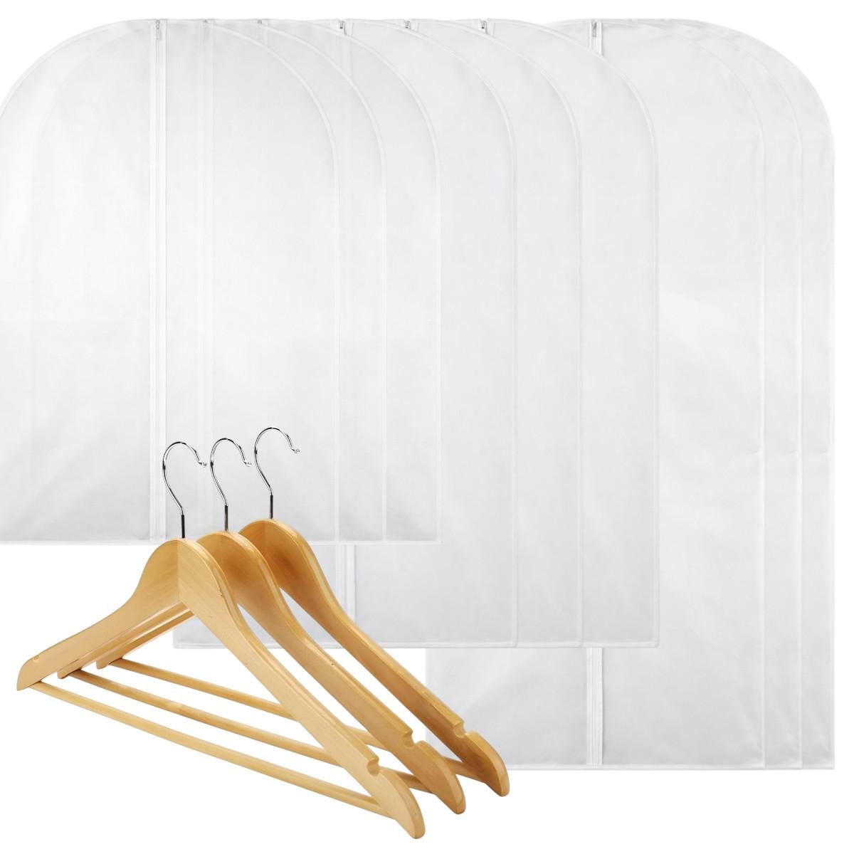 Набір чохлів KITUA для зберігання та перевезення речей на блискавці 9 шт. та вішалки 9 шт.