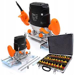 Фрезер електричний Kraft&Dele KD1683/набір фрез по дереву ALFA 35 шт. (ALRBS35-8) - фото 2 Фрезер електричний Kraft&Dele KD1683/набір фрез по дереву ALFA 35 шт. (ALRBS35-8) - фото 2