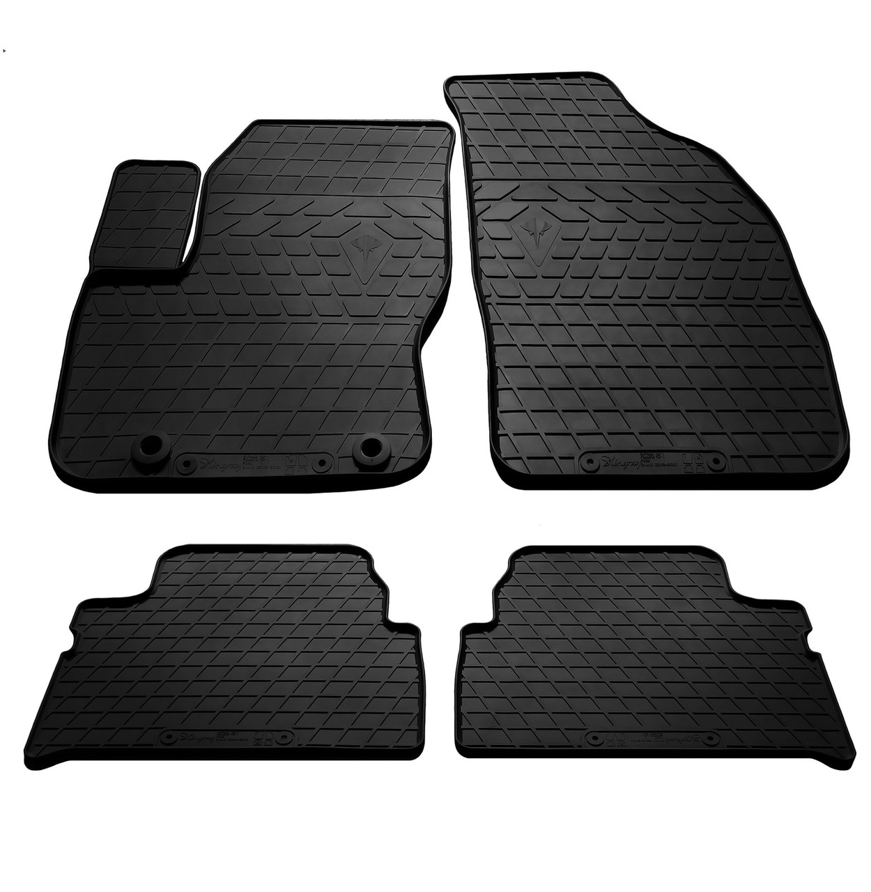 Автоковрики Stingray Ford C-Max I 2003-2010 4 шт. Черный (1535142858)