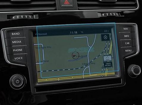Захисне скло Pixsel гібридне матове на монітор Volkswagen GOLF-6,3“ 2014-2017