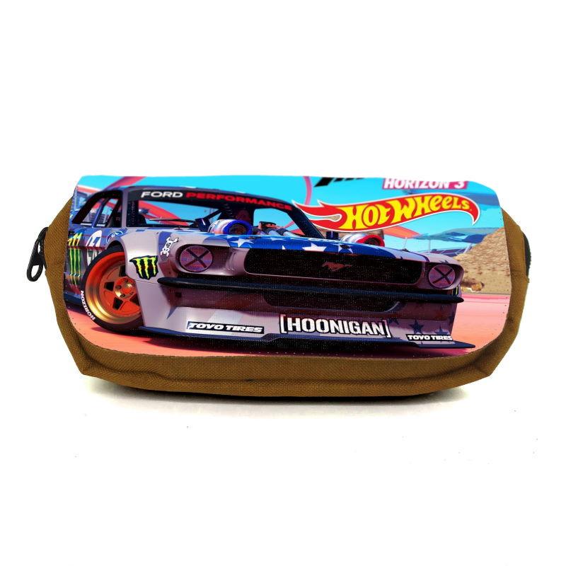 Пенал школьный Hot Wheels HW-005 Оранжевый (1480995253)