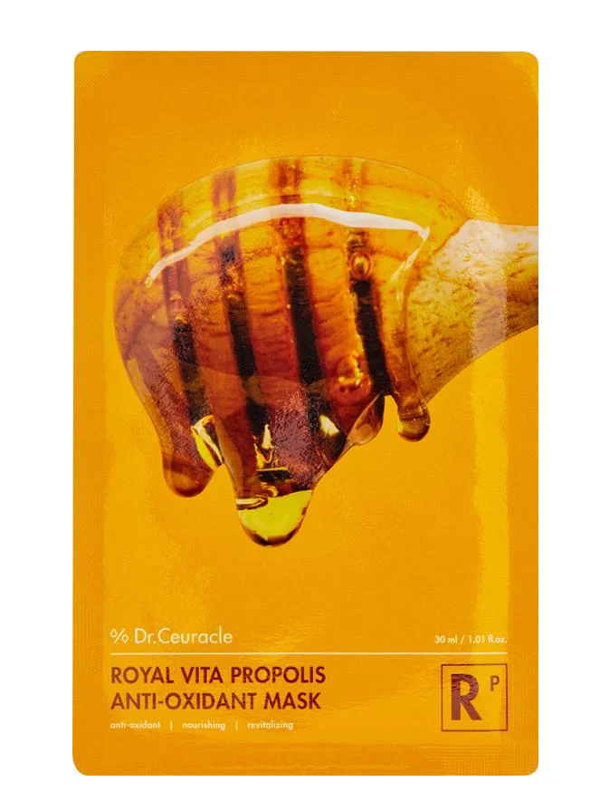 Маска антиоксидантна Dr. Ceuracle VITA PROPOLIS ANTIOXIDANT MASK з екстрактом прополісу 30 мл (2360182874)