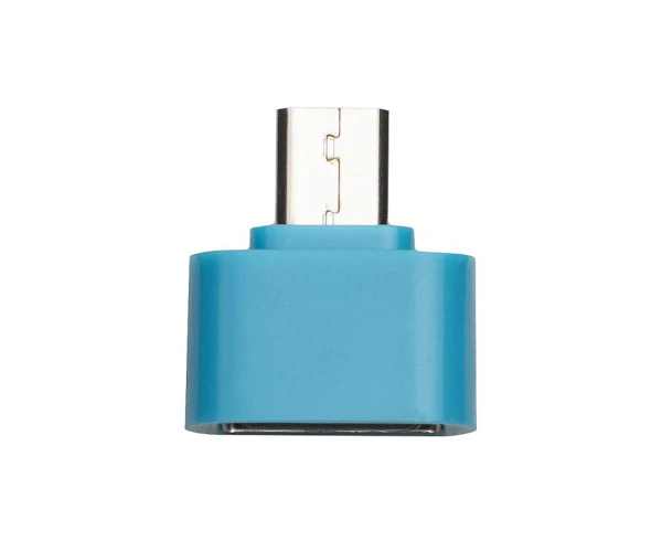 Перехідник Otg C&Q RS060 Plastic USB Micro USB Білий - фото 3