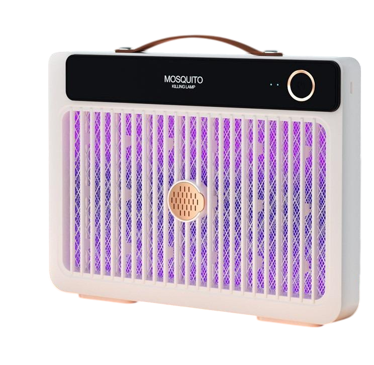 Знищувач комах електричний BG-009 з УФ-приманкою 2000 mAh Білий (25824081)