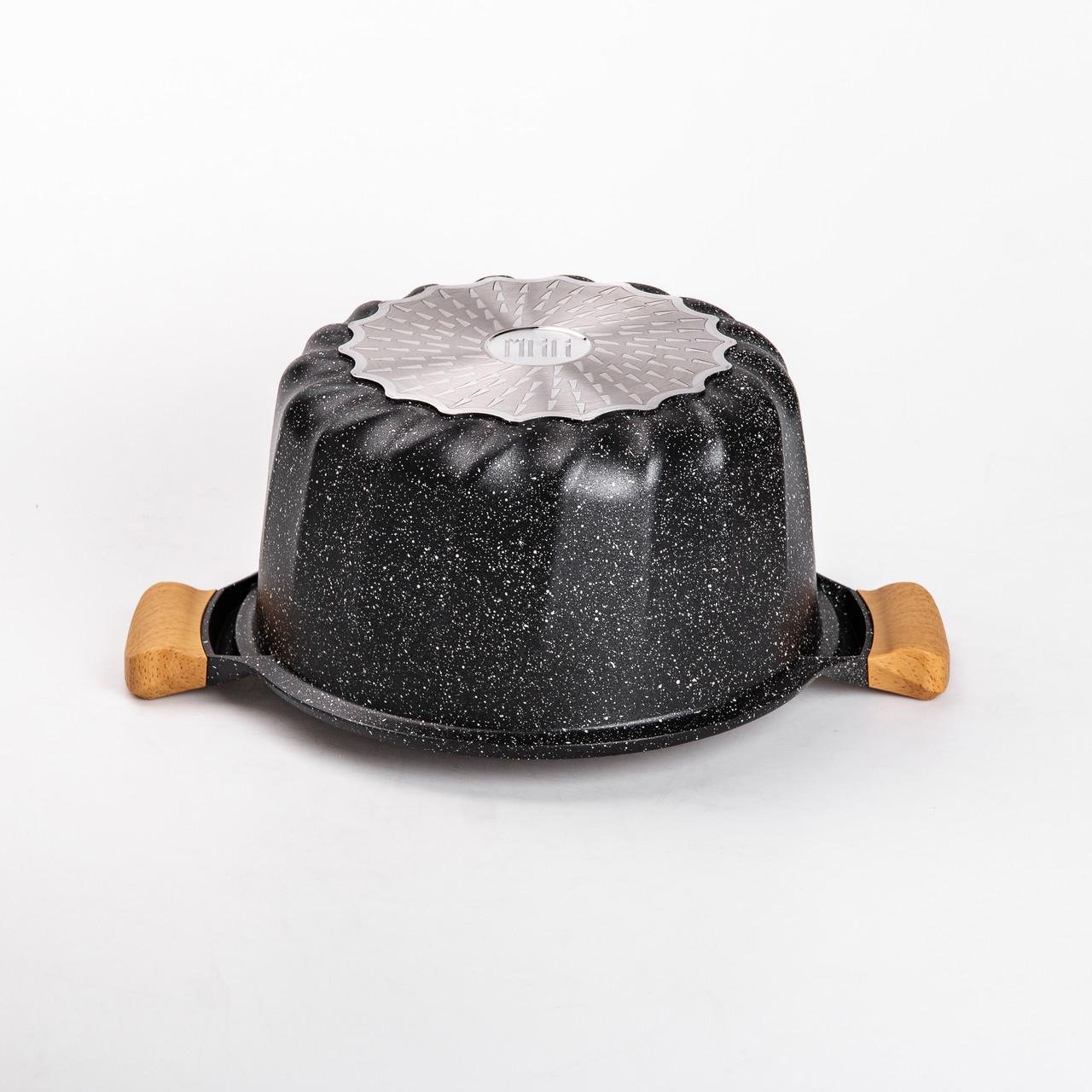 Набір посуду MGC з 4 каструль та сковорідок Чорний - фото 3 Набір посуду MGC з 4 каструль та сковорідок Чорний - фото 3