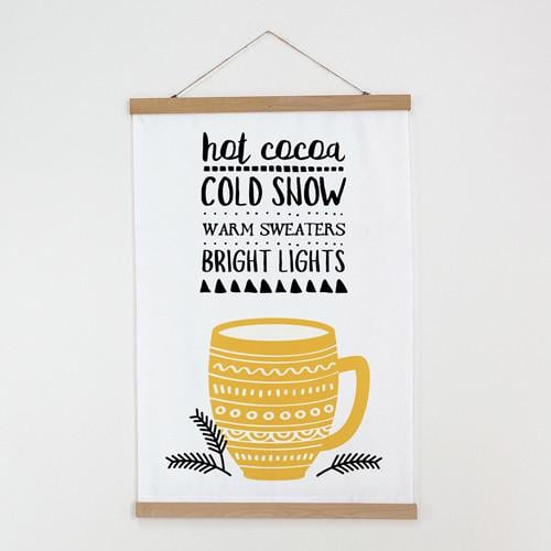 Постер тканевый на стену Hot cocoa 60х93 см (TPSR_23NY020) Постер тканевый на стену Hot cocoa 60х93 см (TPSR_23NY020)
