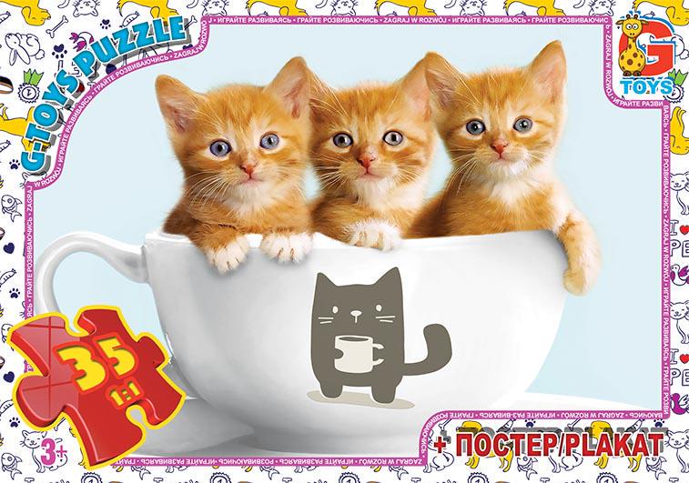 Пазли G-Toys AN120 із серії домашні улюбленці 35 елементів (MTT-102346)