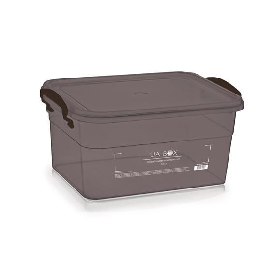 Пищевой контейнер с ручками Stenson 3,5 л 17,8х25х12,4 см (AN012901) Пищевой контейнер с ручками Stenson 3,5 л 17,8х25х12,4 см (AN012901)