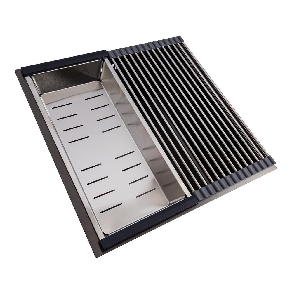 Кухонна мийка Valeso Handmade PVD СМ монтаж під стільницю 44х44 см Чорний - фото 4