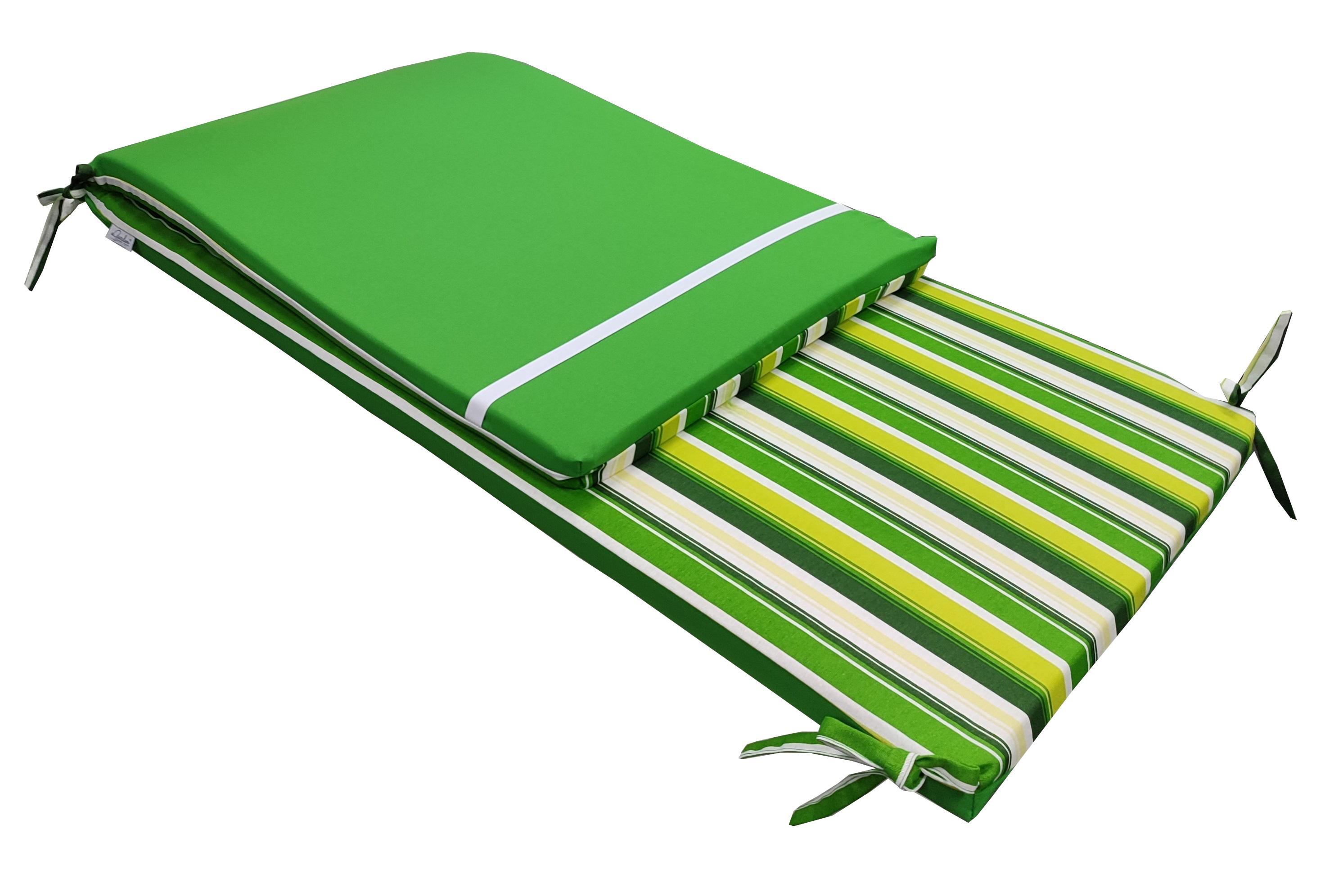 Матрас для шезлонга eGarden RAYA Verrano 190x58x4 см (4647) - фото 2 Матрас для шезлонга eGarden RAYA Verrano 190x58x4 см (4647) - фото 2