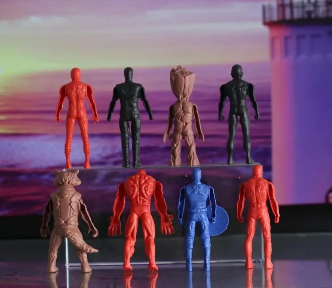 Набор детских фигурок Marvel Супергерои 8 шт. (27829533) - фото 2