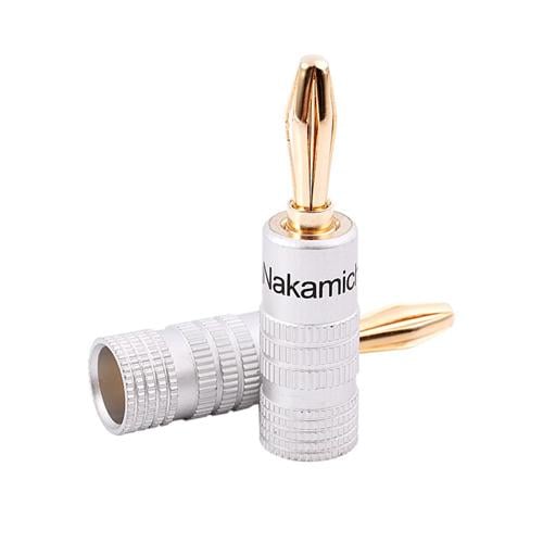 Штекер акустичний затискний роз'єм банан Nakamichi 4 мм 2 шт. (902362) - фото 3 Штекер акустичний затискний роз'єм банан Nakamichi 4 мм 2 шт. (902362) - фото 3