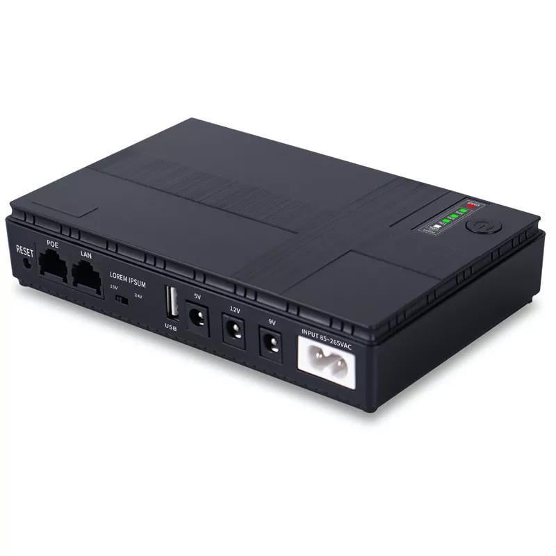 Повербанк для роутеров GreenVision DC UPS DC-1018P 10400 mAh 5v 9v 12v
