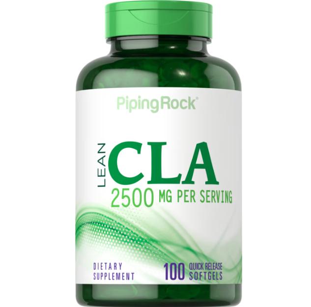 CLA для зниження ваги Piping Rock LEAN CLA (Safflower Oil Blend) 2500 mg 100 Softgels