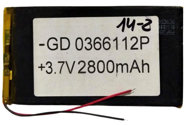 Акумуляторна батарея 0366112P 2800 mAh (000020518)