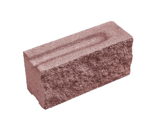 Камень декоративный модульный Элит 53 70х190 мм Красный (SB-033)