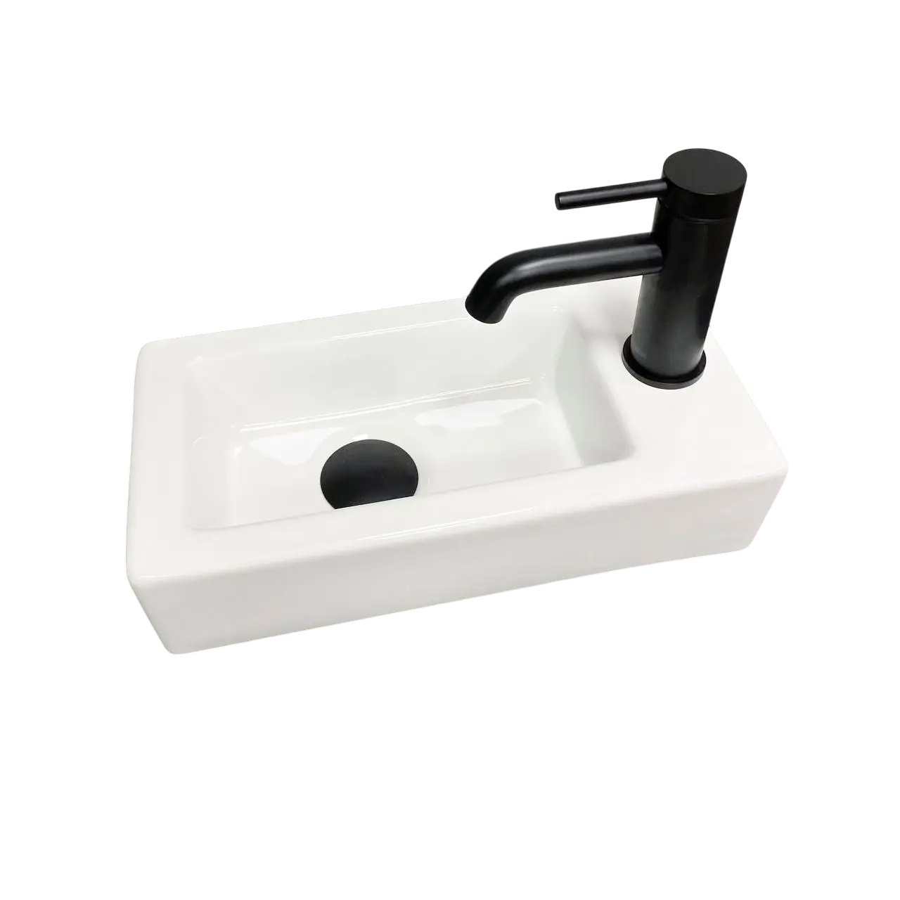 Раковина подвесная VBI Komo L прямоугольная 185x370 мм Белый (RM-VBI-015601)