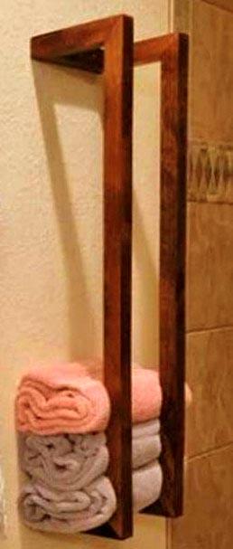 Полка для ванной из дерева Телико 100 Латте (ВНП/107516)