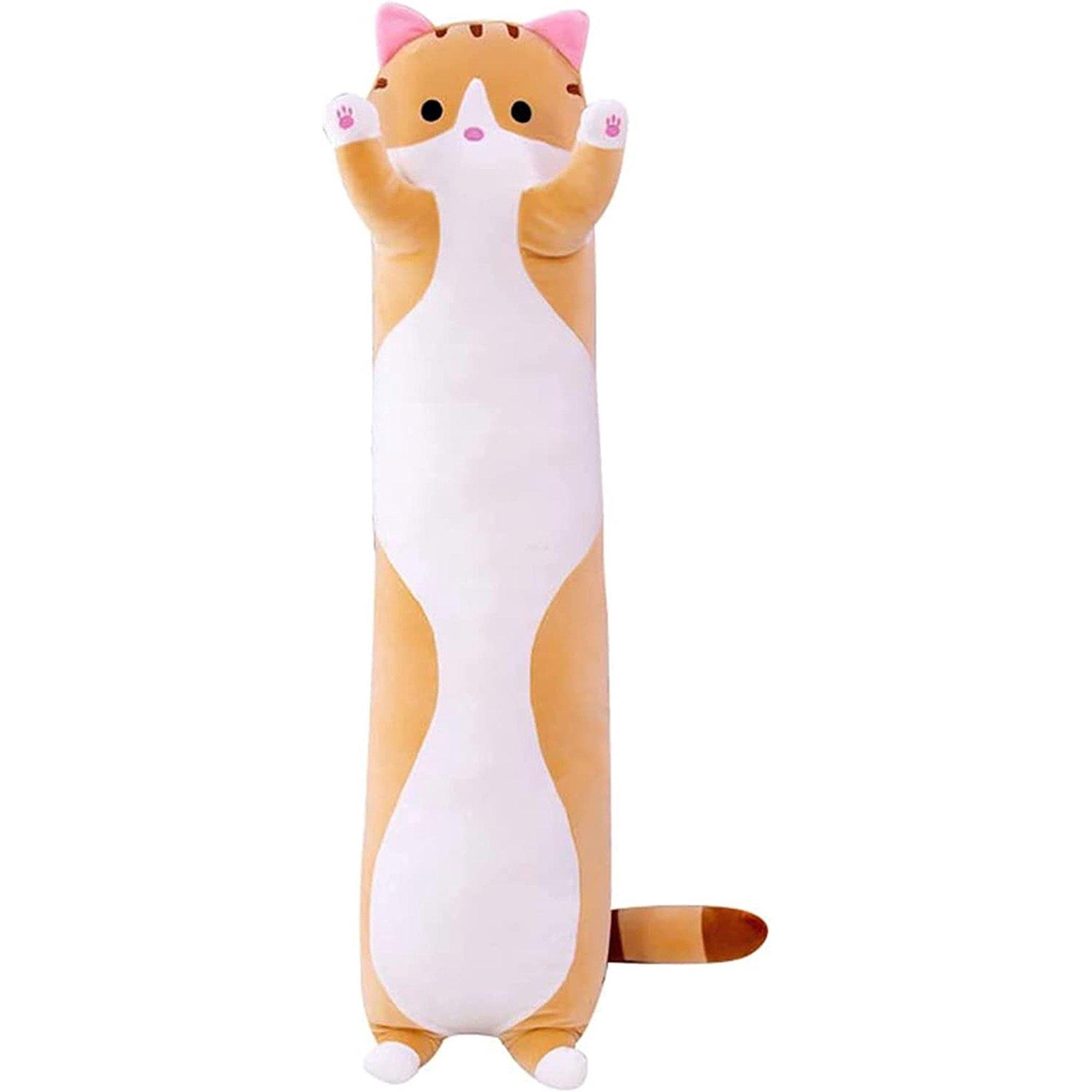 Іграшка Кіт-батон дитяча 47 см Бежевий (1009573-Beige)