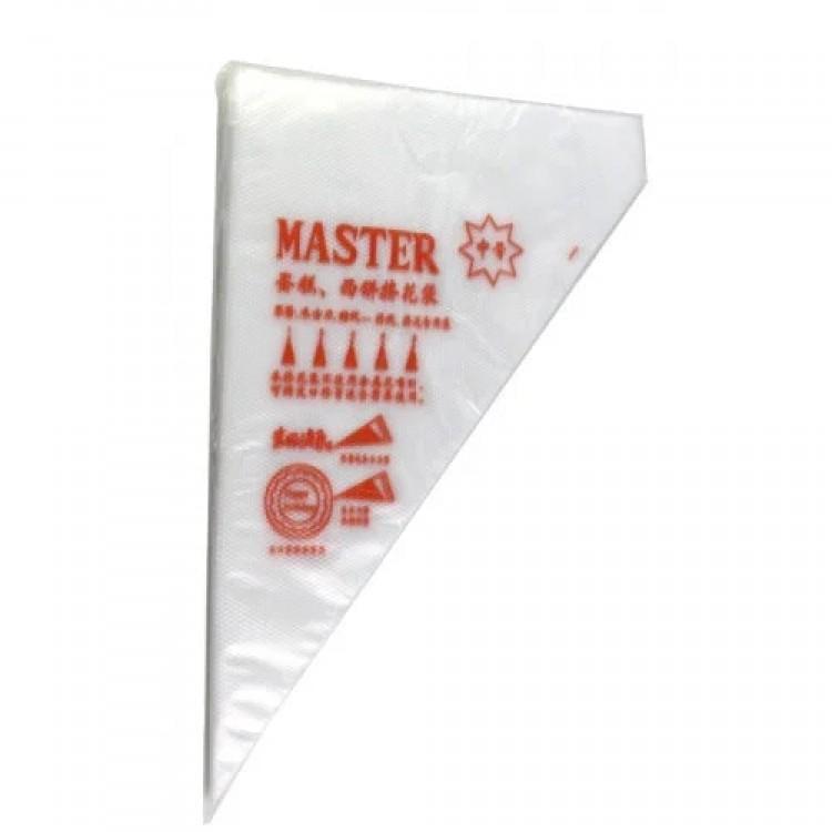 Кондитерский мешок одноразовый Master M полиэтилен 30х20 см 100 шт. (5802) - фото 4