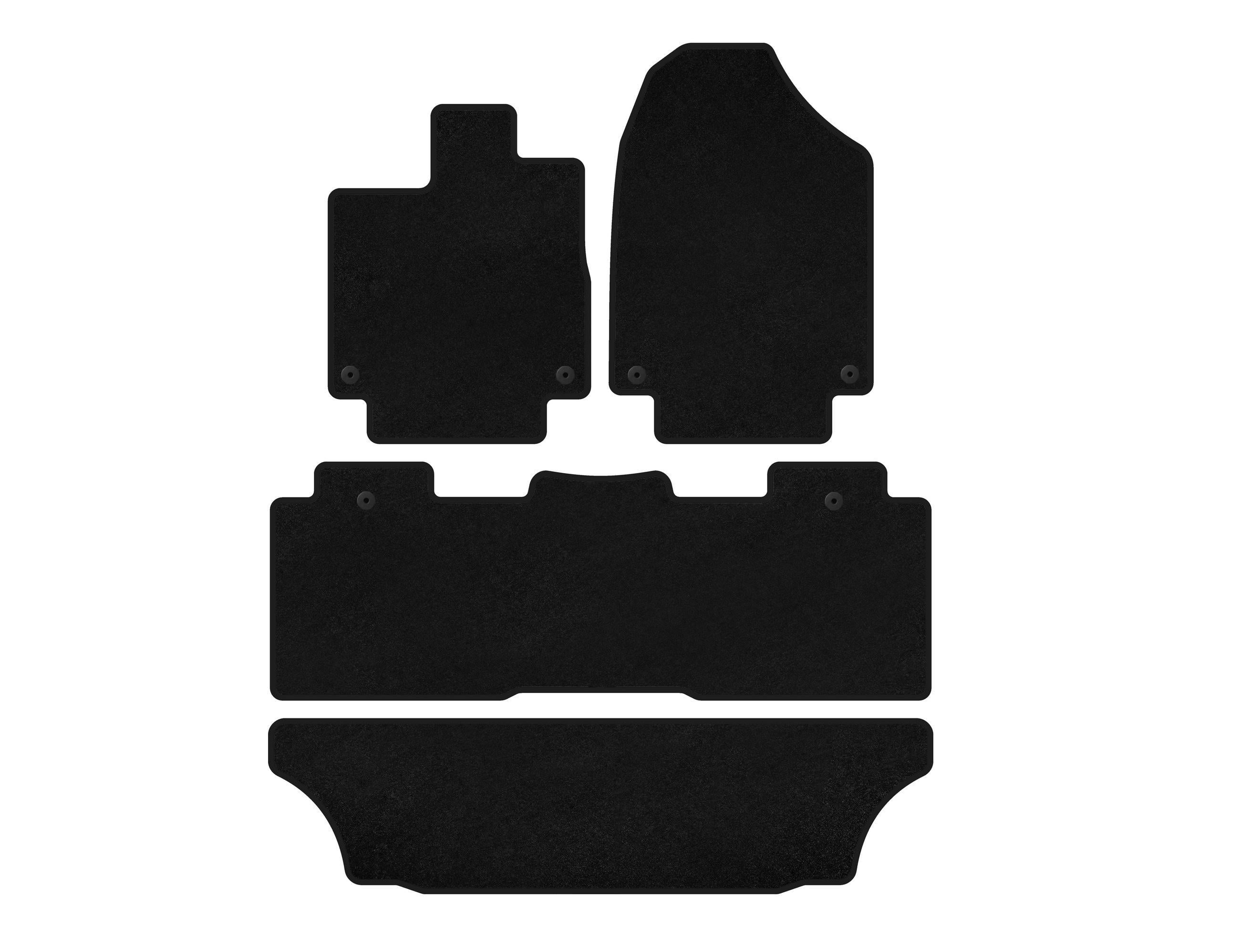 Коврики текстильные Digital Designs Classic 3 ряда для Honda Odyssey Черный (135924)