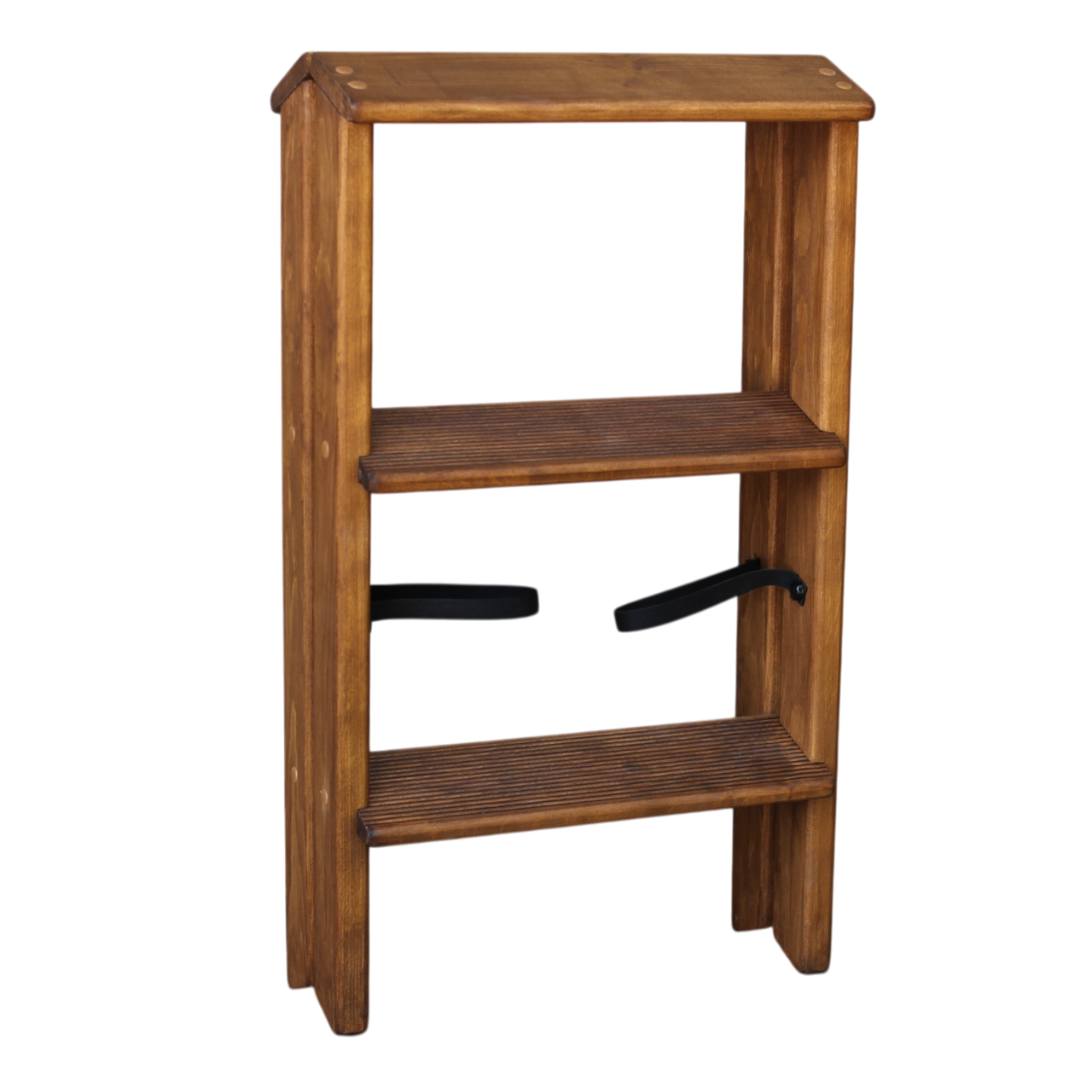 Табурет-лестница деревянный Студія Дерева Вільха Вестерн бытовой двусторонний 3 ступеньки Орех темный (31002853) - фото 4 Табурет-лестница деревянный Студія Дерева Вільха Вестерн бытовой двусторонний 3 ступеньки Орех темный (31002853) - фото 4