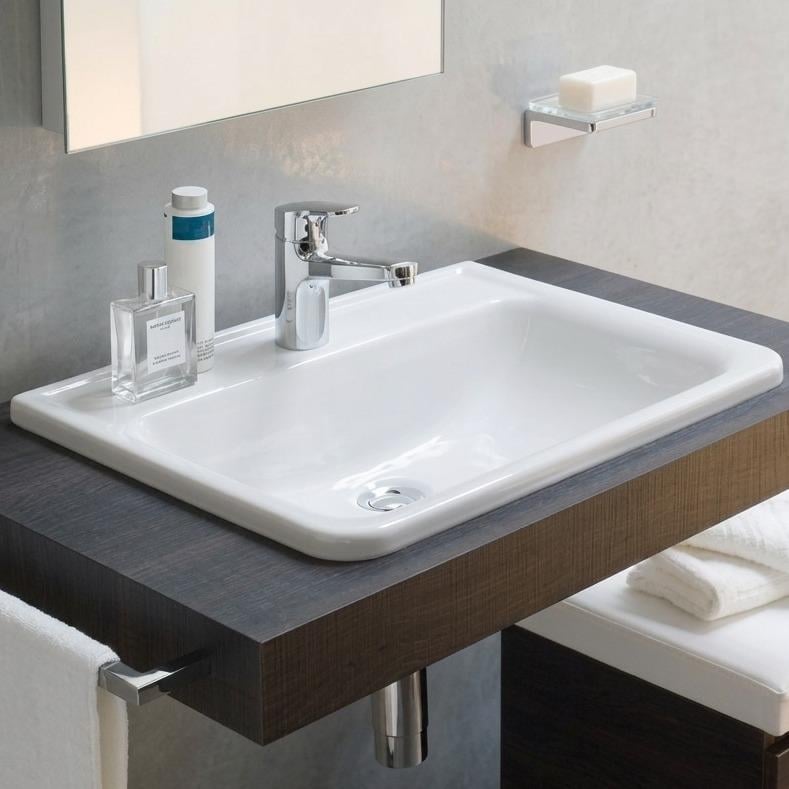 Умывальник врезной Laufen Laufen Pro S 560x440 прямоугольный, белый (H8189630001041)