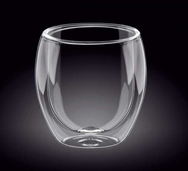 Склянка Wilmax з підвійними стінками 400 мл (21176)