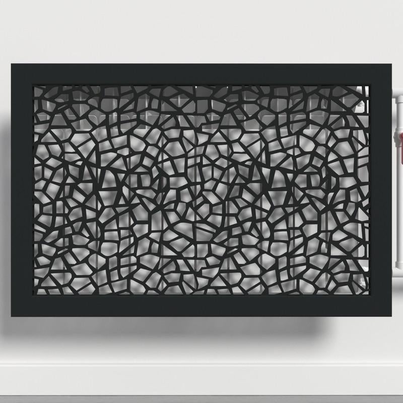 Решетка-экран на батарею SMARTWOOD 1500 мм Чорный (R20905107)