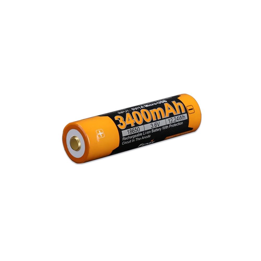 Аккумулятор Fenix 18650 3400 mAh (ARB-L18-3400U) - фото 3