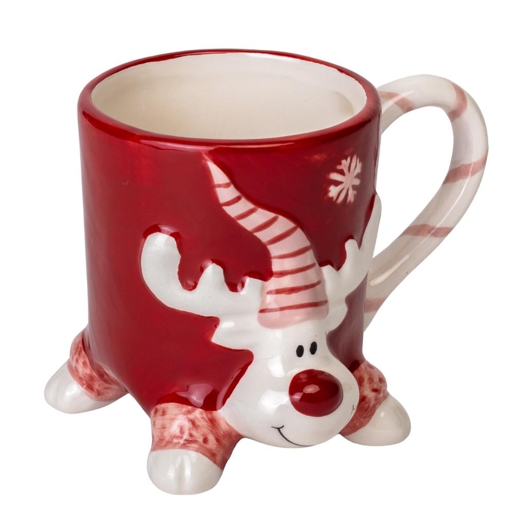 Чашка Святковий олень 350 мл (6021-016) - фото 2 Чашка Святковий олень 350 мл (6021-016) - фото 2