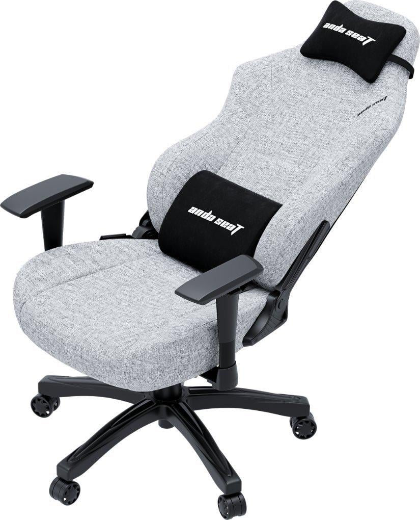 Крісло комп'ютерне для геймера Anda Seat Luna L Grey Fabric (AD18-44-G-F) - фото 5 Крісло комп'ютерне для геймера Anda Seat Luna L Grey Fabric (AD18-44-G-F) - фото 5