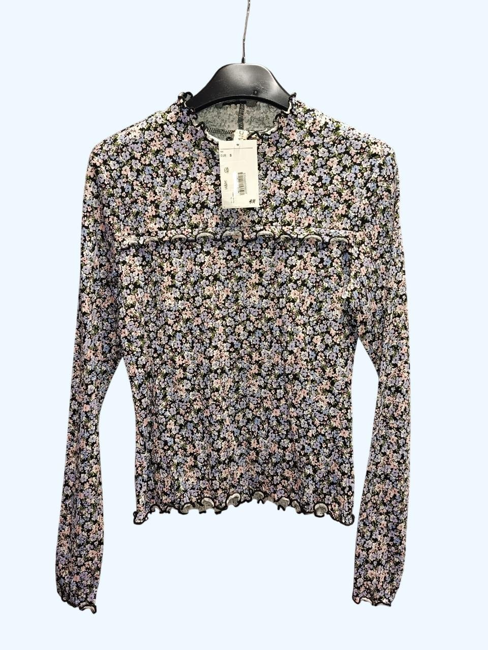 Кофта підліткова для дівчинки H&M 164 см Синій з рожевим (0198)