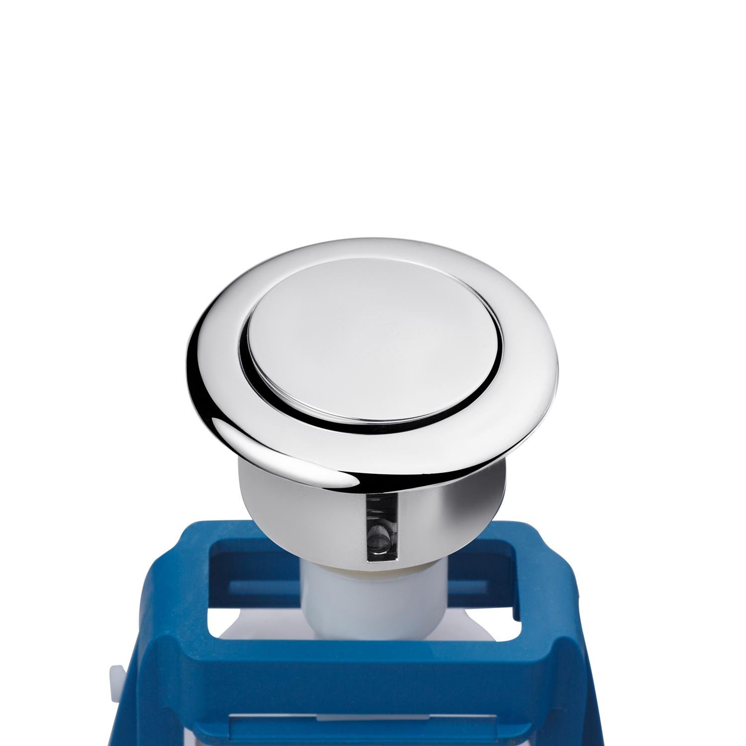 Сливной клапан для бачка унитаза Kroner KRP SB68 с одинарной кнопкой (177742) - фото 5