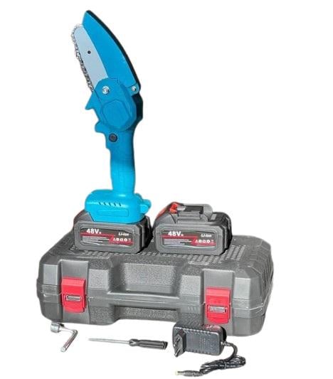 Пила ланцюгова акумуляторна Mini Electric Chainsaw 4" 48V 2 акумулятори (MIN44)