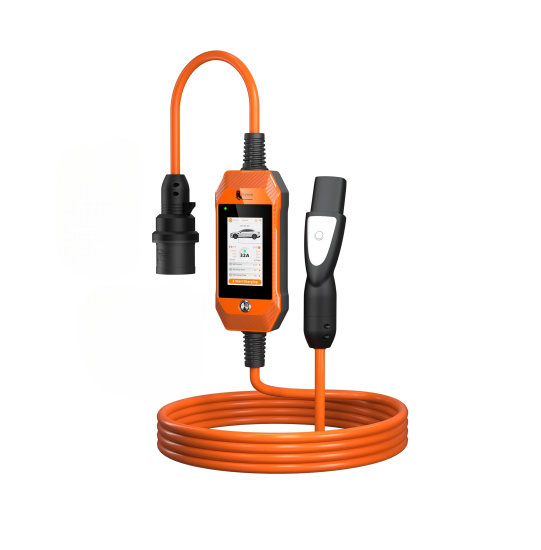 Зарядка для электромобиля Feyree 7 кВт 32A Tesla Lion EV-Ultra Wi-Fi Orange (FY7-32-1PH-TS-ULO-C5)