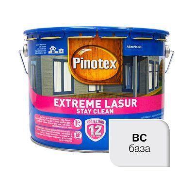 Пропитка для дерева Pinotex Extreme Lasur Stay Clean самоочищающаяся бесцветная 10 л (326452) Пропитка для дерева Pinotex Extreme Lasur Stay Clean самоочищающаяся бесцветная 10 л (326452)