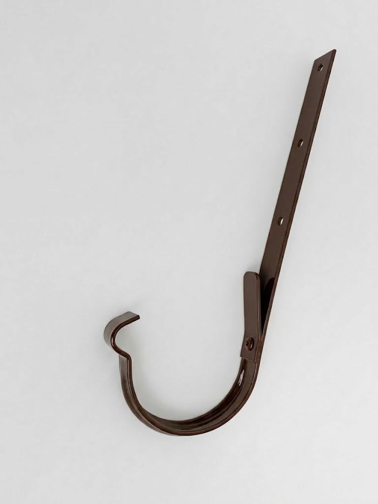 Держатель желоба металл удлиненный Ф 90/2,5 мм (ФК 23090)