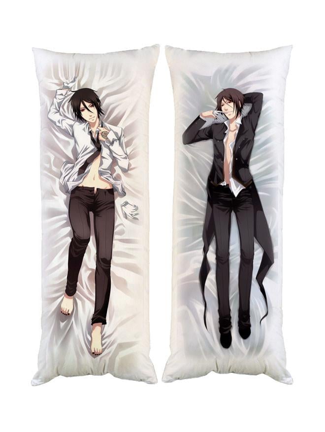Подушка дакімакура Себастьян Темний Дворецький декоративна ростова для обіймання 40x120 см двостороння (1834004453)