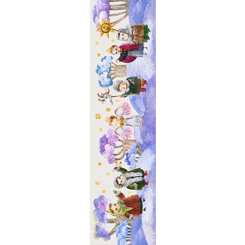 Дорожка-раннер на стол Presentville Колядники 150x40 см (DR_25NG015)