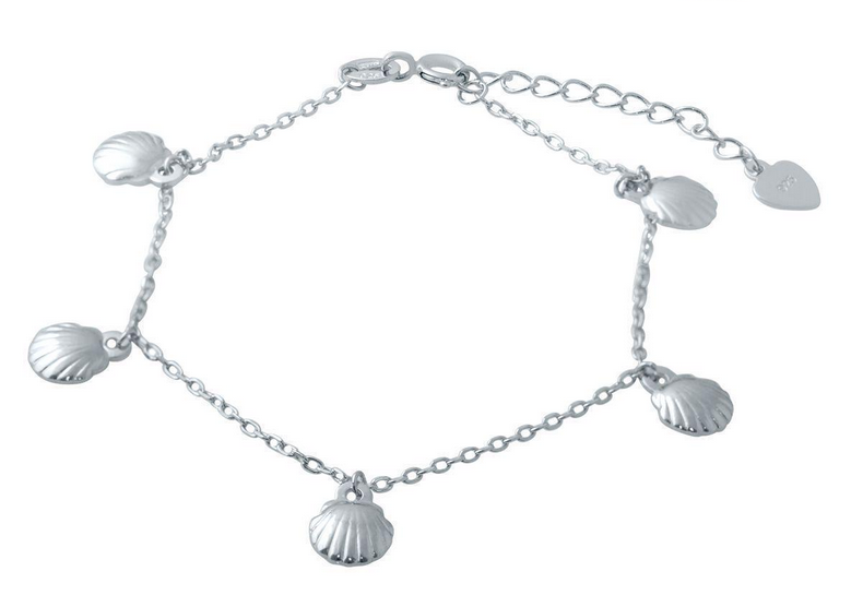 Браслет серебряный без камней 2,4 г 17 см (2037194)