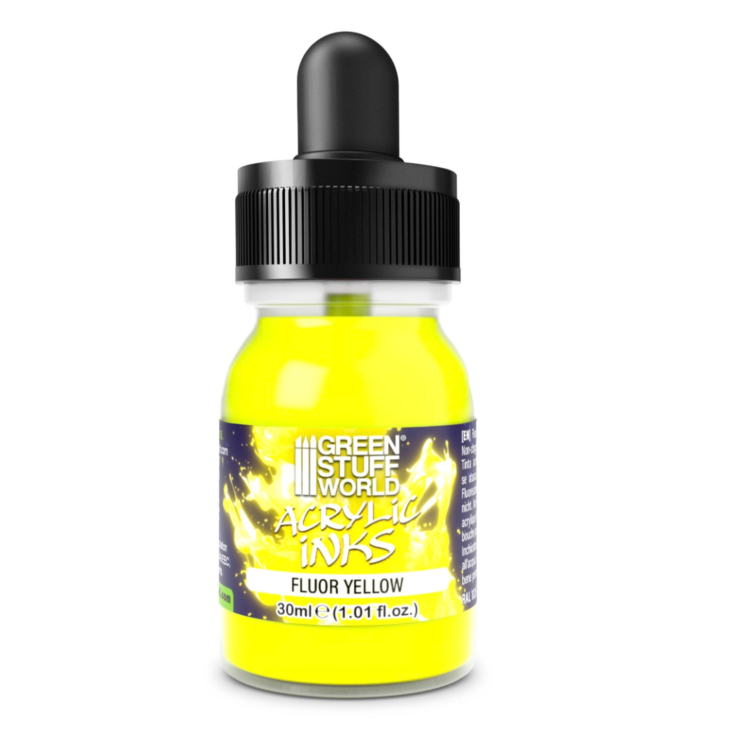 Тушь флуоресцентная GSW AMARILLO 30 мл Желтый (5096)