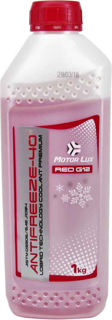 Антифриз Motor Lux G12 от -35 до +108 1 л Red (0120830)
